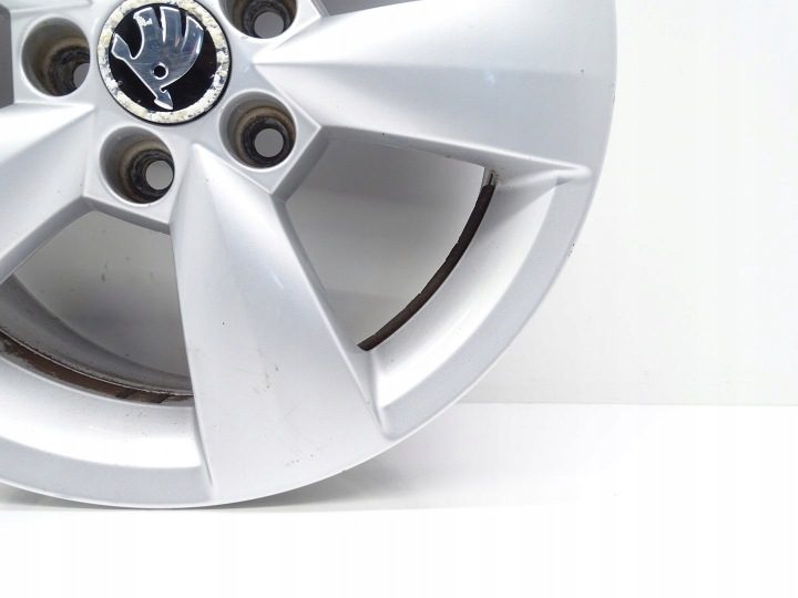 ДИСК КОЛЕСО ЛИТОЙ ДИСК R15 SKODA RAPID I 5J FABIA III 5X100 6J ET38 5JA601025, фото 7
