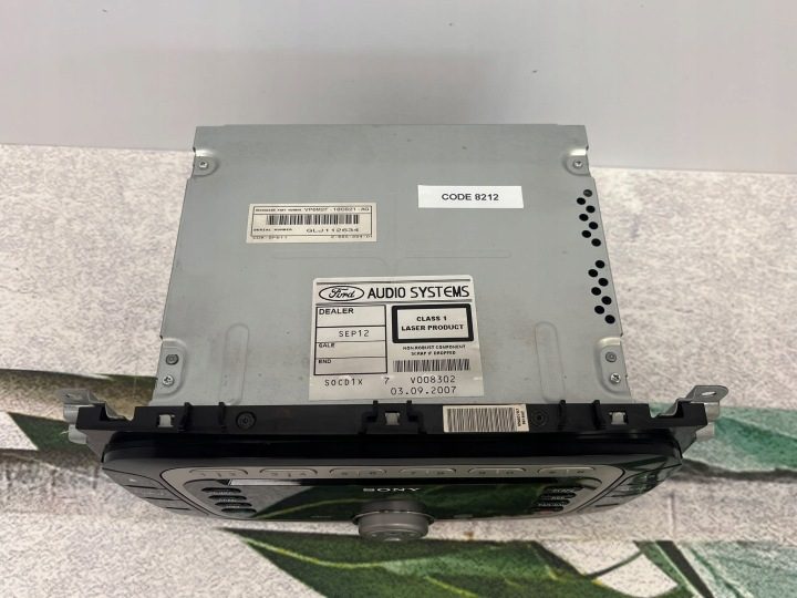 МАГНИТОЛА ШТАТНАЯ SONY КОД FORD MONDEO MK4 KUGA MK1 7S7T-18C939-AF, фото 14