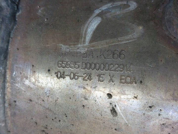 DPF ФИЛЬТР ТВЕРДЫХ ЧАСТИЦ КАТАЛИЗАТОР ПУСТОЙ PEUGEOT 307 1.6 HDI PSA K266, фото 4