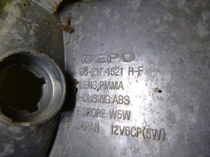 Поворотник Положение Honda Accord V КУПЕ 95 г., фото 4