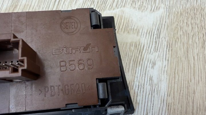 Панель корректора фар переключатель Ducato Boxer Jumper 06 г.+ B569 GF88, фото 3