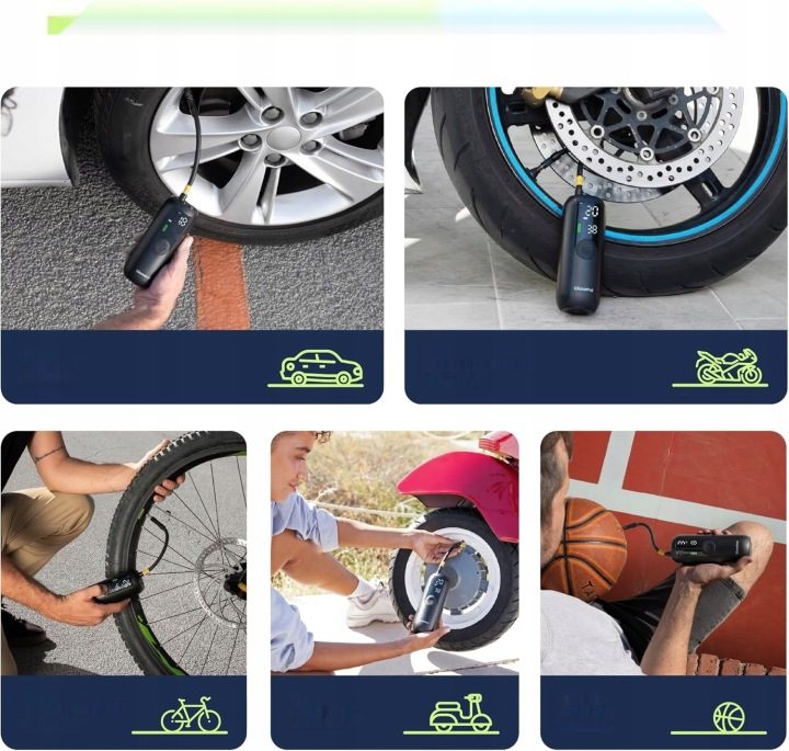 Насос Электрический 150 PSI для Шин Rowerów АКПП с Wyłączaniem LP1, фото 5