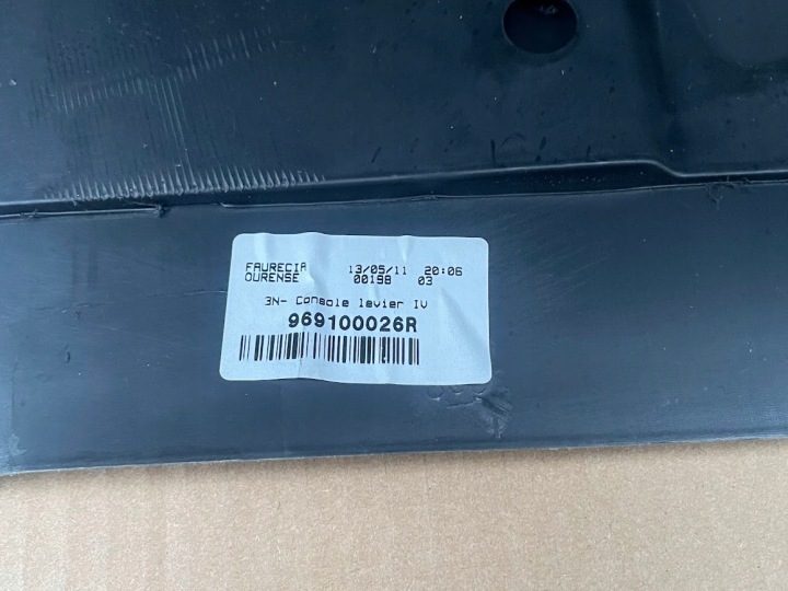RENAULT FLUENCE ПОДЛОКОТНИК ЦЕНТРАЛЬНЫЙ ТОННЕЛЬ КОЖА OE : 969100026R, фото 6