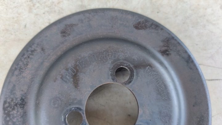 ШКИВ ПОМПЫ SEAT IBIZA III 6L 1.2 12V AZQ03D121028 VW POLO 9N, фото 3