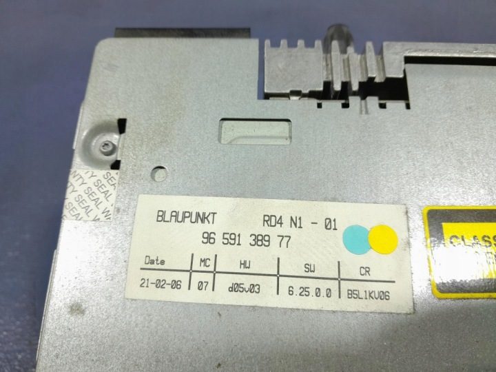 Citroen C4 I 04- магнитола CD штатная 9659138977, фото 6