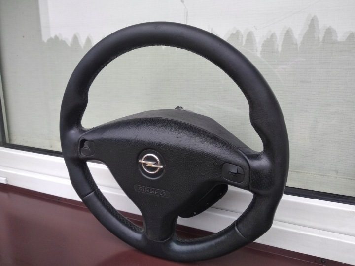 OPEL ZAFIRA A ASTRA II G РУЛЬ МУЛЬТИФУНКЦИОНАЛЬНЫЙ + ПОДУШКА OPC SPORT, фото 4