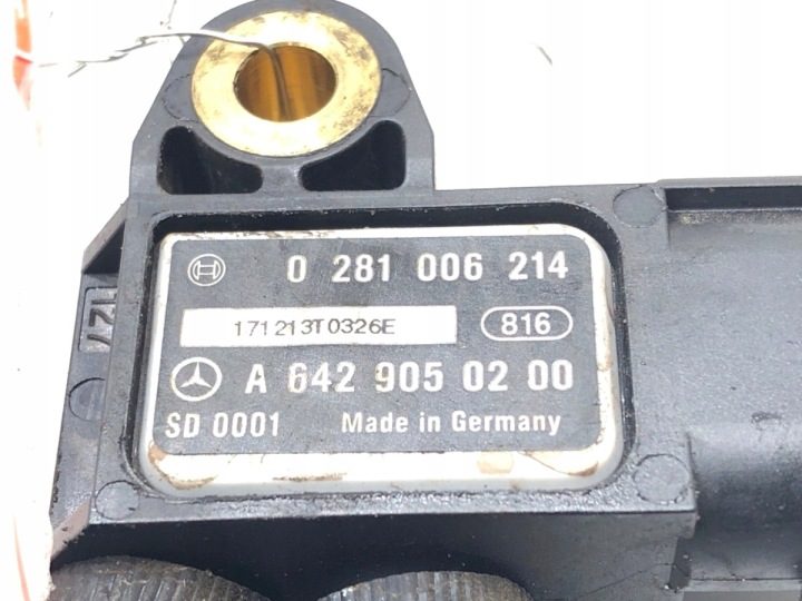 Датчик давления выхлопных газов DPF Mercedes GLE 0281006214 3.0 258 л.с. 15-18, фото 4