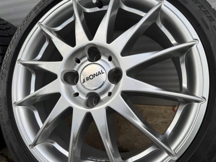 Колеса зимние Ford Fiesta MK8 ST 4x108 MK7 205/45/17 Ronal распродажа, фото 8