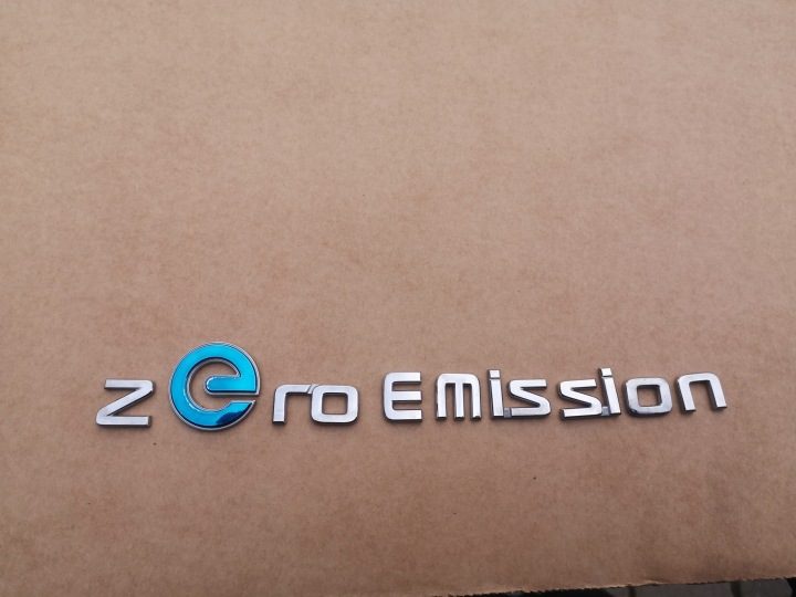 NISSAN LEAF e-NV200 ZERO EMISSION ЭМБЛЕМА НАДПИСЬ ЗНАЧОК ПЕРЕДНЕЙ ДВЕРИ, фото 3