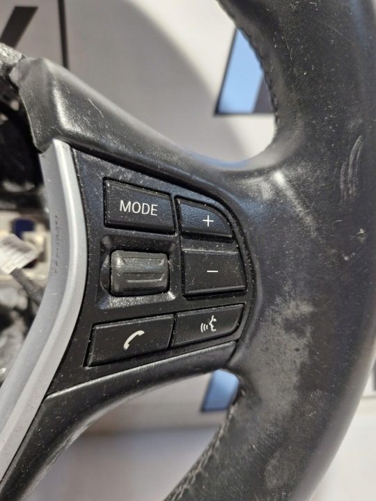 BMW F20 F21 F30 F31 РУЛЬ МУЛЬТИФУНКЦИОНАЛЬНЫЙ КОЖА M-ПАКЕТ ОРИГИНАЛ, фото 3