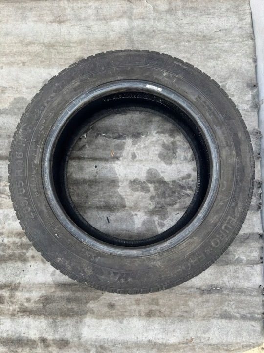 Шина зимняя Gislaved Euro*frost 6 205/55R16 91 H сцепление на снегу (3PMSF), фото 5