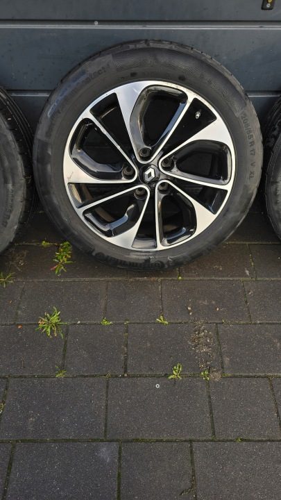 КОЛЕСА ДИСКИ С ШИНАМИ 17" RENAULT GRAND SCENIC III, фото 4