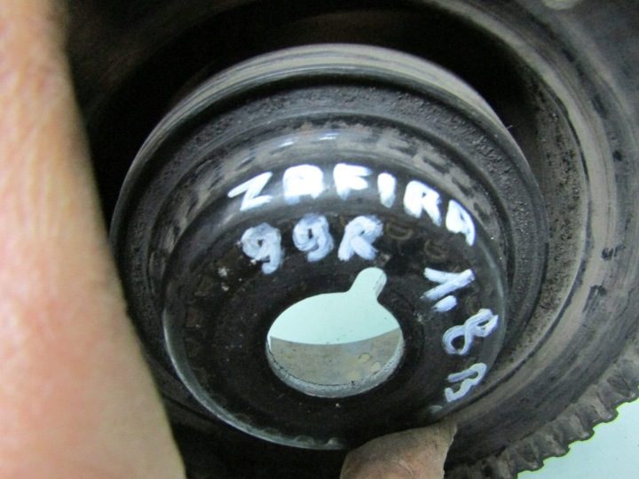 Zafira A 1.8 99 г. шкив вала 09128210, фото 6