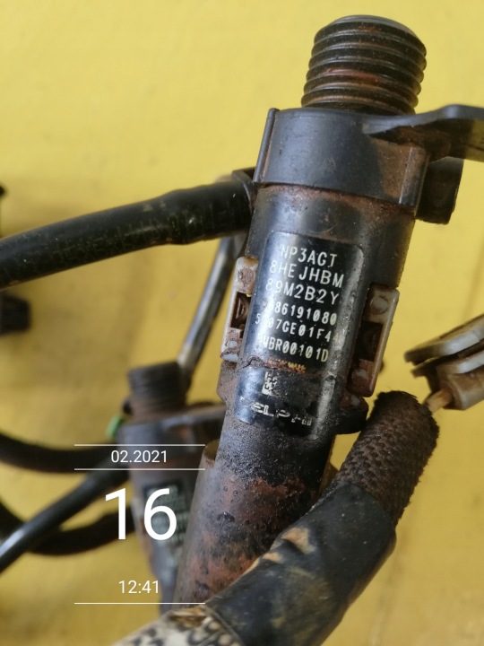 FORD CITROEN PEUGEOT ФОРСУНКА 2.0 TDCI 9686191080, фото 4
