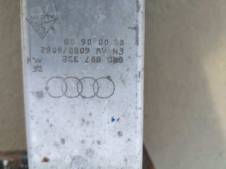 AUDI A5 8T0 УСИЛИТЕЛЬ БАМПЕРА ЗАДНИЙ 8T0807313, фото 4