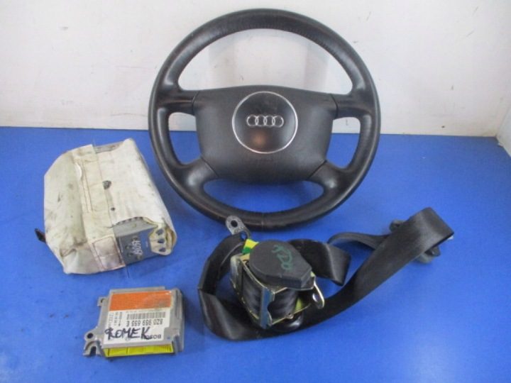 AUDI A2 8Z РУЛЬ Подушки БЛОК УПРАВЛЕНИЯ 8Z0959655E РЕМЕНЬ БЕЗОПАСНОСТИ, фото 1