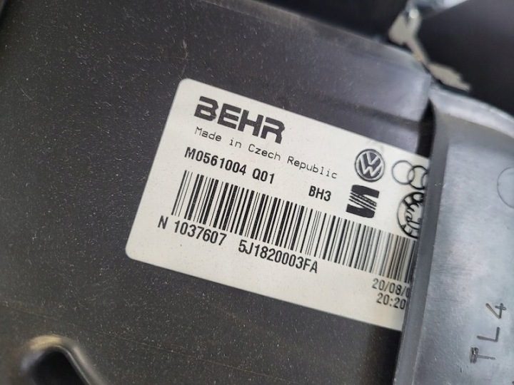 Отопитель Mieszalnik Печки Вентилятор 5J1820003FA Skoda Roomster (5J), фото 7