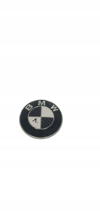 BMW E90 F30 F32 36 ЭМБЛЕМА ЗНАЧОК ЗАДНИЙ ЧЕРНЫЙ D=74mm 8219237 № 1, фото 1
