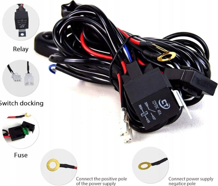 Willpower Фара рабочая LED 42" 107 см 540 Вт wygięty + 2 LED, фото 5