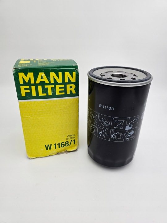 Mann-Filter W 1168/1 Фильтр масляный, фото 2