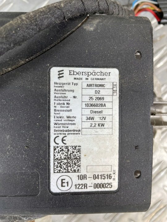 DUCATO JUMPER BOXER АВТОНОМНЫЙ ОТОПИТЕЛЬ WEBASTO 10R041516, фото 5