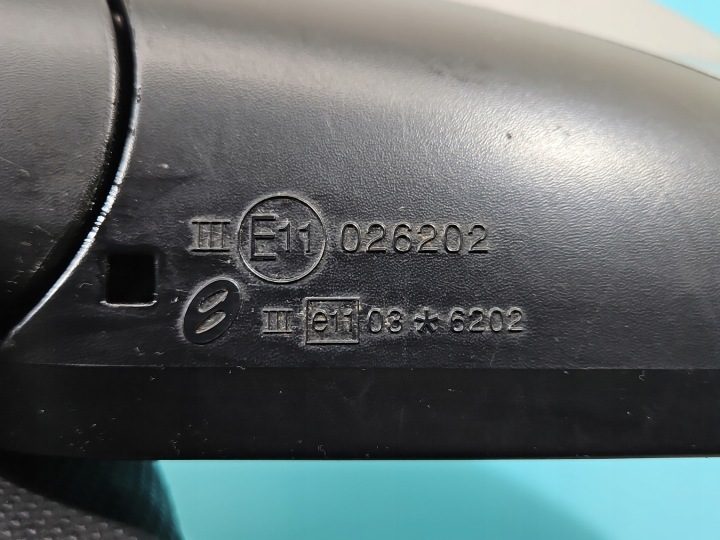 ЗЕРКАЛО ЛЕВОЕ 7 пин NISSAN QASHQAI I J10 06-13 ХЭТЧБЕК 5D ЦВЕТ KYO ЕВРОПА, фото 14