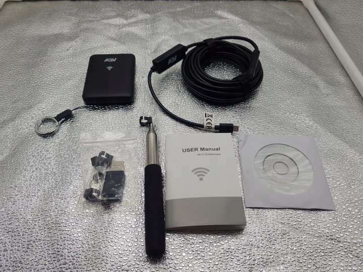 Камера эндоскопическая AQV беспроводная Wi-Fi, фото 9