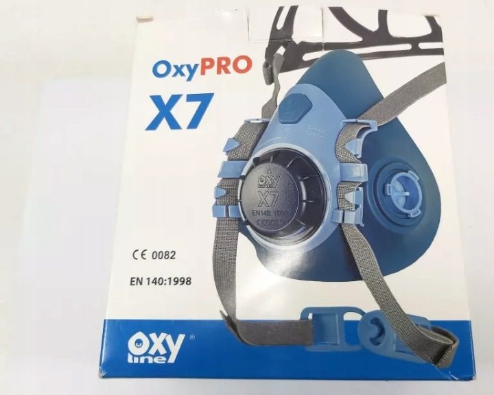 Капот przeciwgazowa Oxyline OXYPRO X7 SILIKON (ЩУП) полумаска, фото 3