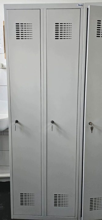 Шкаф pracownicza для одежды двухдверный 180x60x49cm, фото 1