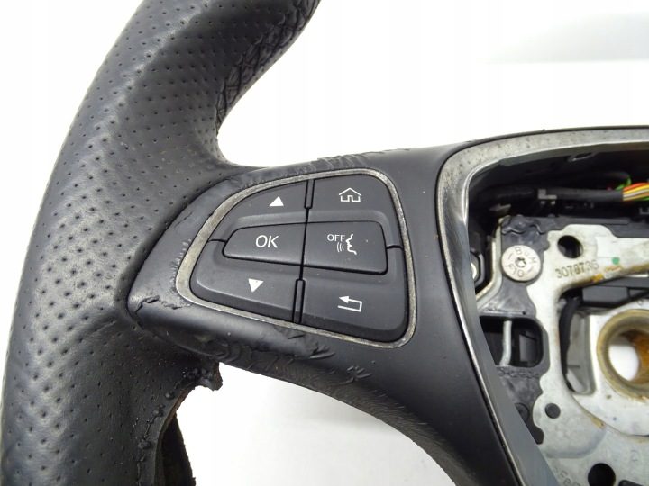 РУЛЬ МУЛЬТИФУНКЦИОНАЛЬНЫЙ КОЖА A0004601803 MERCEDES C W205 A0004601803, фото 3