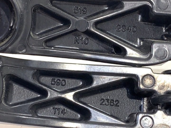 Поводок дворника комплект передний Toyota Yaris IV крепление, фото 5