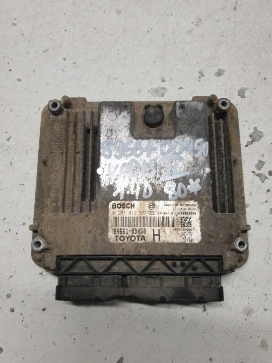 ЭБУ ДВИГАТЕЛЯ TOYOTA YARIS II 1.4 дизель 89661-0D450, фото 1