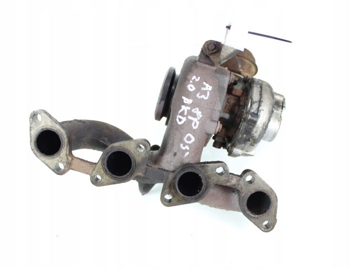 ТУРБИНА ТУРБО BKD 2.0 TDI VW GOLF 5 В AUDI A3 8P SEAT ALTEA 03G253019A, фото 4