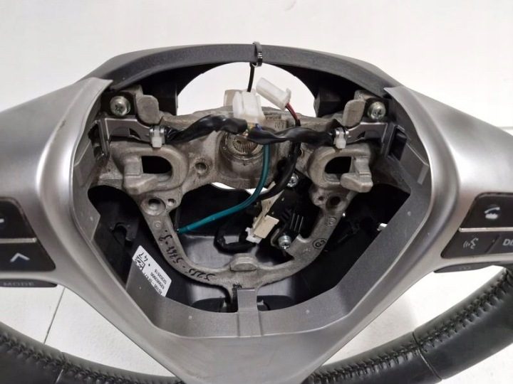 TOYOTA VERSO РЕСТАЙЛИНГ РУЛЬ МУЛЬТИФУНКЦИОНАЛЬНЫЙ КОЖА 45100-0F471, фото 5