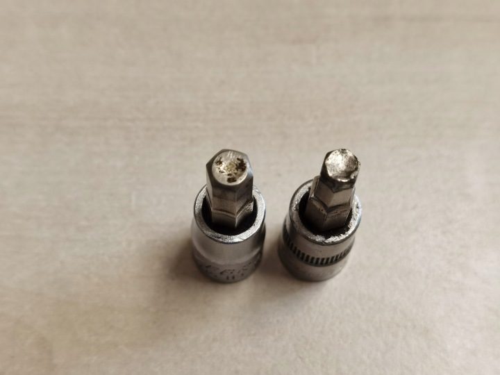 Насадки trzpieniowe 1/4" шестигранник 5, 6 мм, фото 4