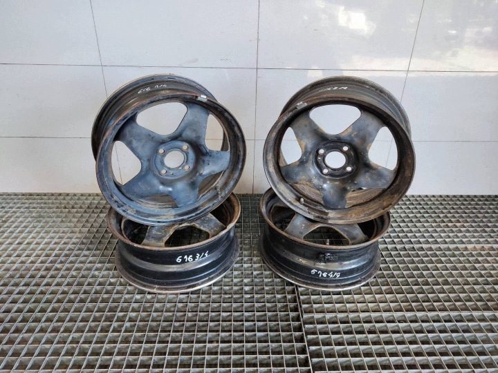 4× Штампованный диск Dacia OE Dokker 6.0" x 16" 4x100, фото 1
