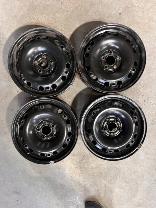 4× Штампованный диск Volkswagen OE VW FOX GOLF POLO IV V VI SKODA FABIA 6.0" x 15" 5x100 ET 38, фото 6