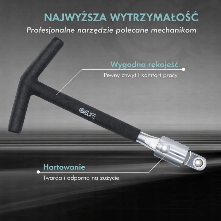 Ключ для Свечей Зажигания 1/2” 6 мм 18 мм 21 мм, фото 5