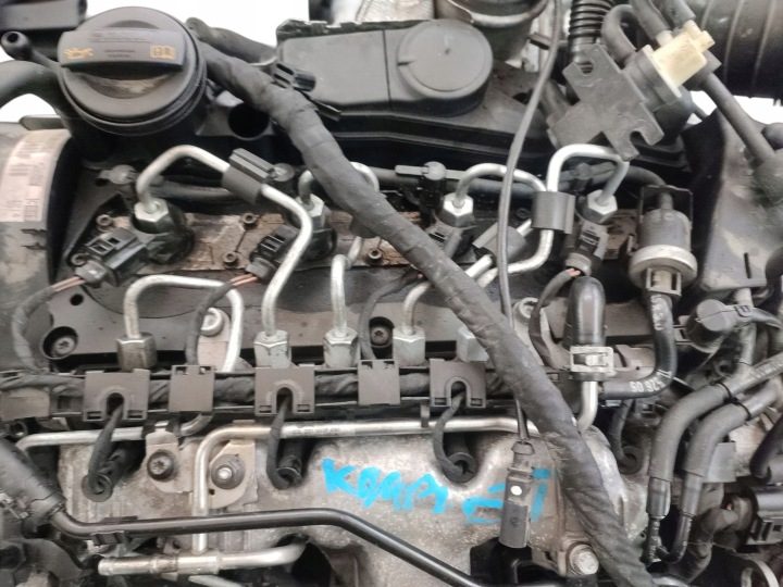 ДВИГАТЕЛЬ В СБОРЕ AUDI A3 8P 2.0 TDI 140 л.с. 103 кВт CBAB CBA 212 ТЫС ВИДЕО, фото 3