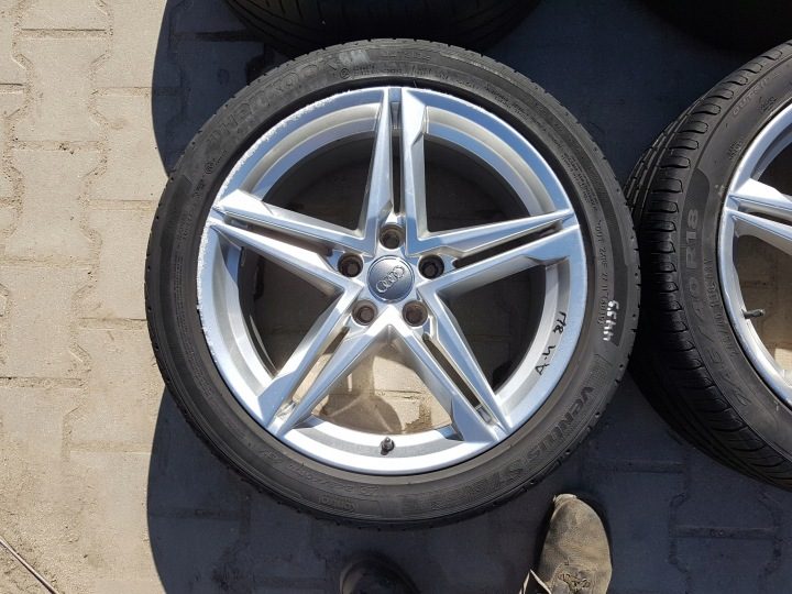 AUDI A4 B9 8W S-LINE Колеса диски 8.0Jx18 245/40R18 комплект, фото 3
