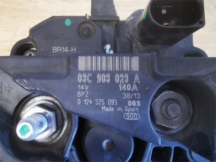 Skoda Yeti 09-17 1.4 TSI генератор 03C903023A, фото 4