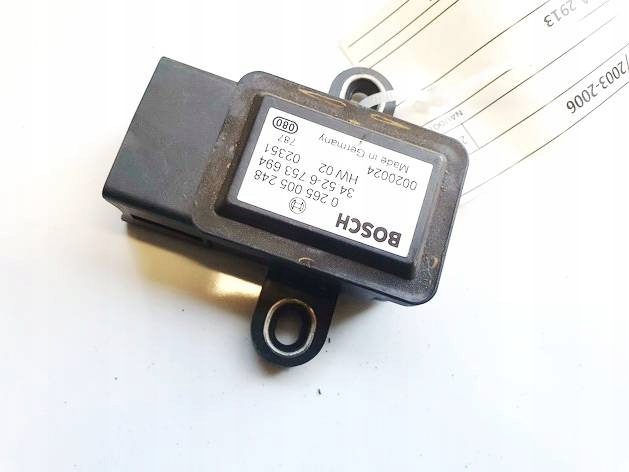 BMW X5 Датчик скорости ESP 2001 3.0L 0265005248 0265005248, 34.52-6753694, фото 2