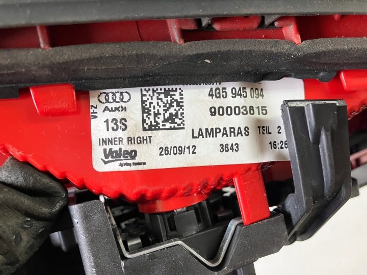 Фонарь правый задний в крышку Audi A6 C7 4G Седан 4G5945094, фото 4