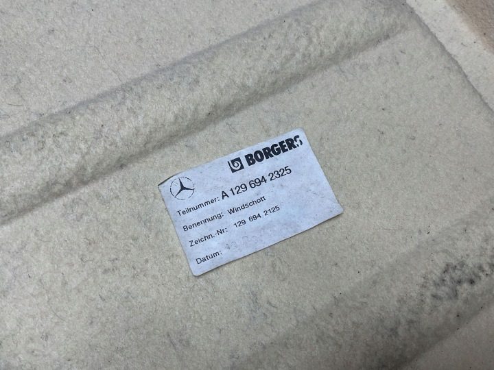 ОБШИВКА БАГАЖНИКА MERCEDES-BENZ SL R129 A1296942325 1296942325, фото 8