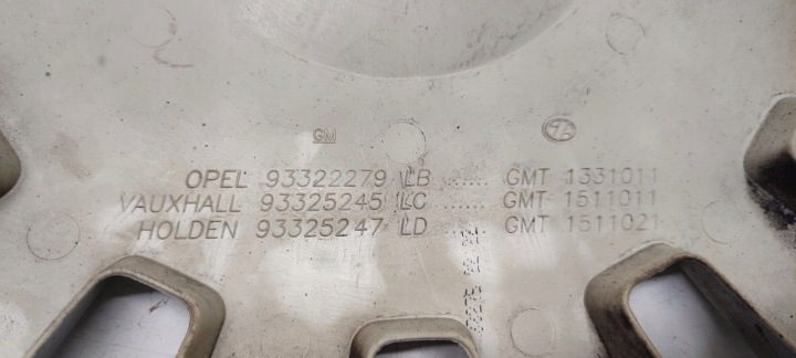 Колпак OPEL Оригинальный 15" серебристый, фото 7