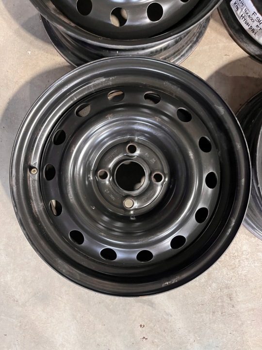 4× Штампованный диск Hyundai OE HYUNDAI i20 KIA RIO 6.0" x 15" 4x100 ET 52, фото 6