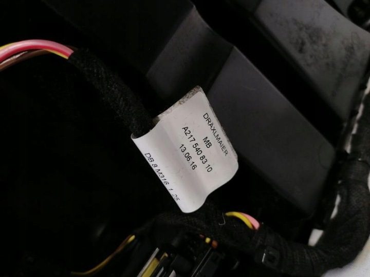 Mercedes CL W217 console задний A2178106000 center, фото 11