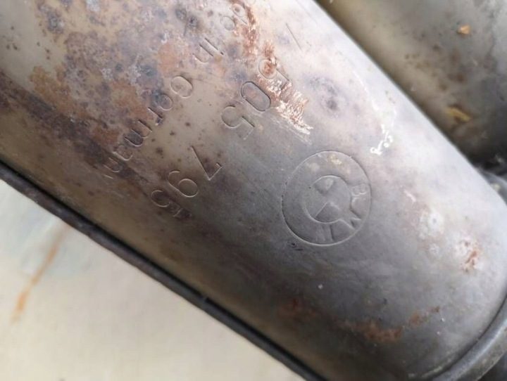 ГЛУШИТЕЛЬ В СБОРЕ BMW E65 4.4i 7505798 7505799 7505797, фото 10