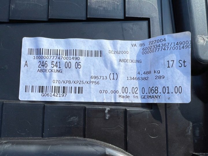 MERCEDES B W246 Крышка Кожух аккумулятора ОРИГИНАЛ, фото 7