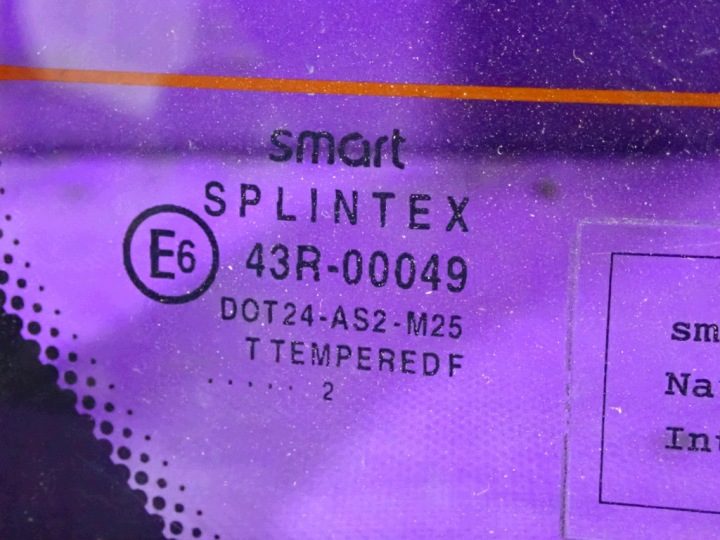 Smart Fortwo W450 98-02 хэтчбек 3D стекло заднее, фото 7